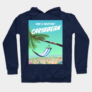 Caribbean Vacation poster Hoodie